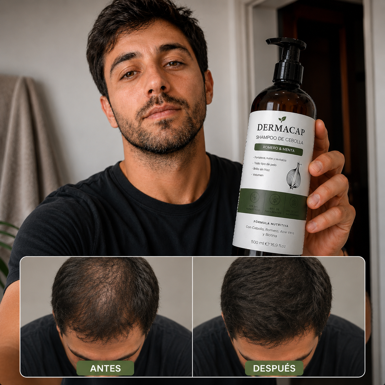 DERMACAP™ Shampoo Anticaída y Crecimiento